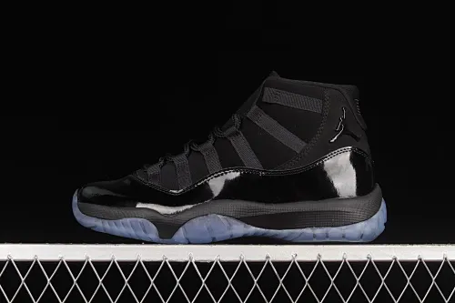All categories Air Jordan Jordan series basketball shoes Air Jordan 11 #ZG version Air Jordan 11 "Cap and Gown" AJ11 Joe 11 Black Gamma Black Warrior Suede genuine carbon 378037-005